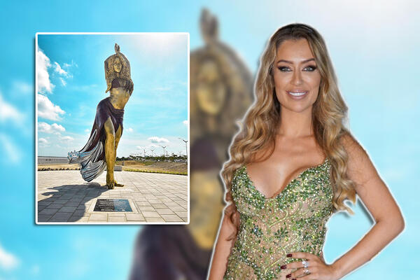 "LJUDI PA OVO JE TEA TARIOVIĆ": Srbi "POLUDELI" zbog Šakirine statue, mreže gore SLIČNOST JE NEVEROVATNA