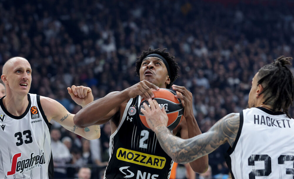 Zek Ledej, Akile Polonara, Ahile Polonara, Danijel Heket, KK Partizan, KK Virtus, KK Virtus Bolonja, Evroliga