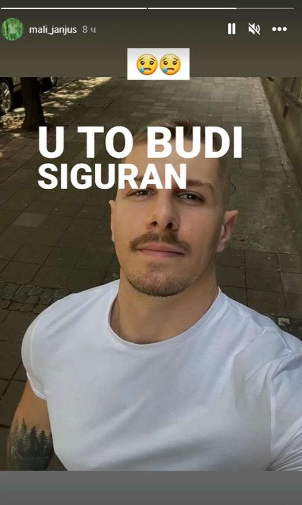 Janjuš posvetio stihove pesme 'Amanet' pokojnom Mihailu