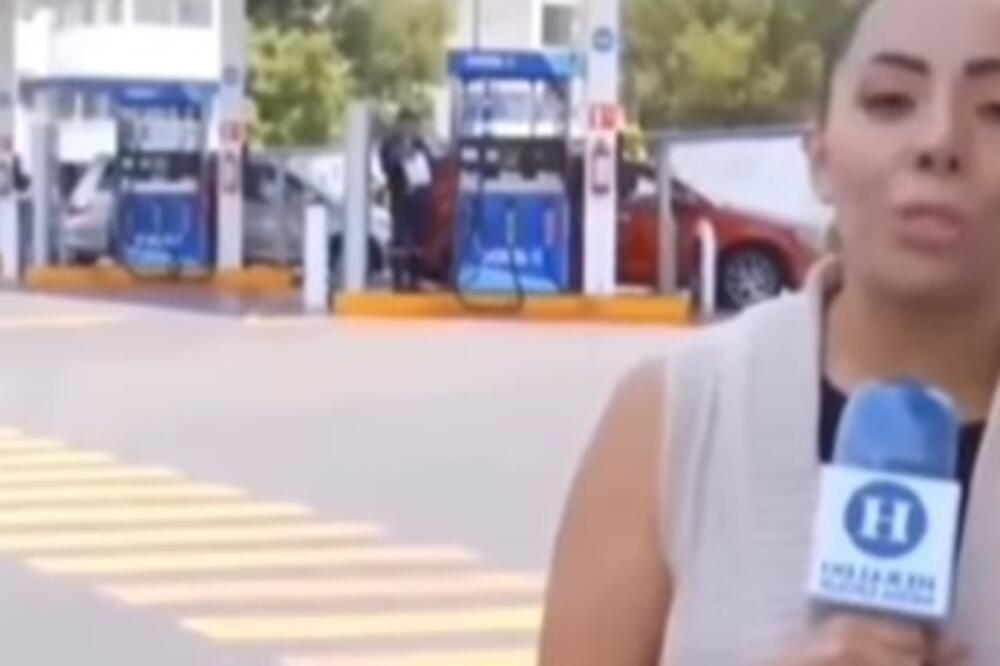 SNIMAO JE KOLEGINICU U REPORTAŽI, A ONDA POMERIO KAMERU U STRANU: Razlog svemu je TAKVA RIBETINA da to NIJE REALNO