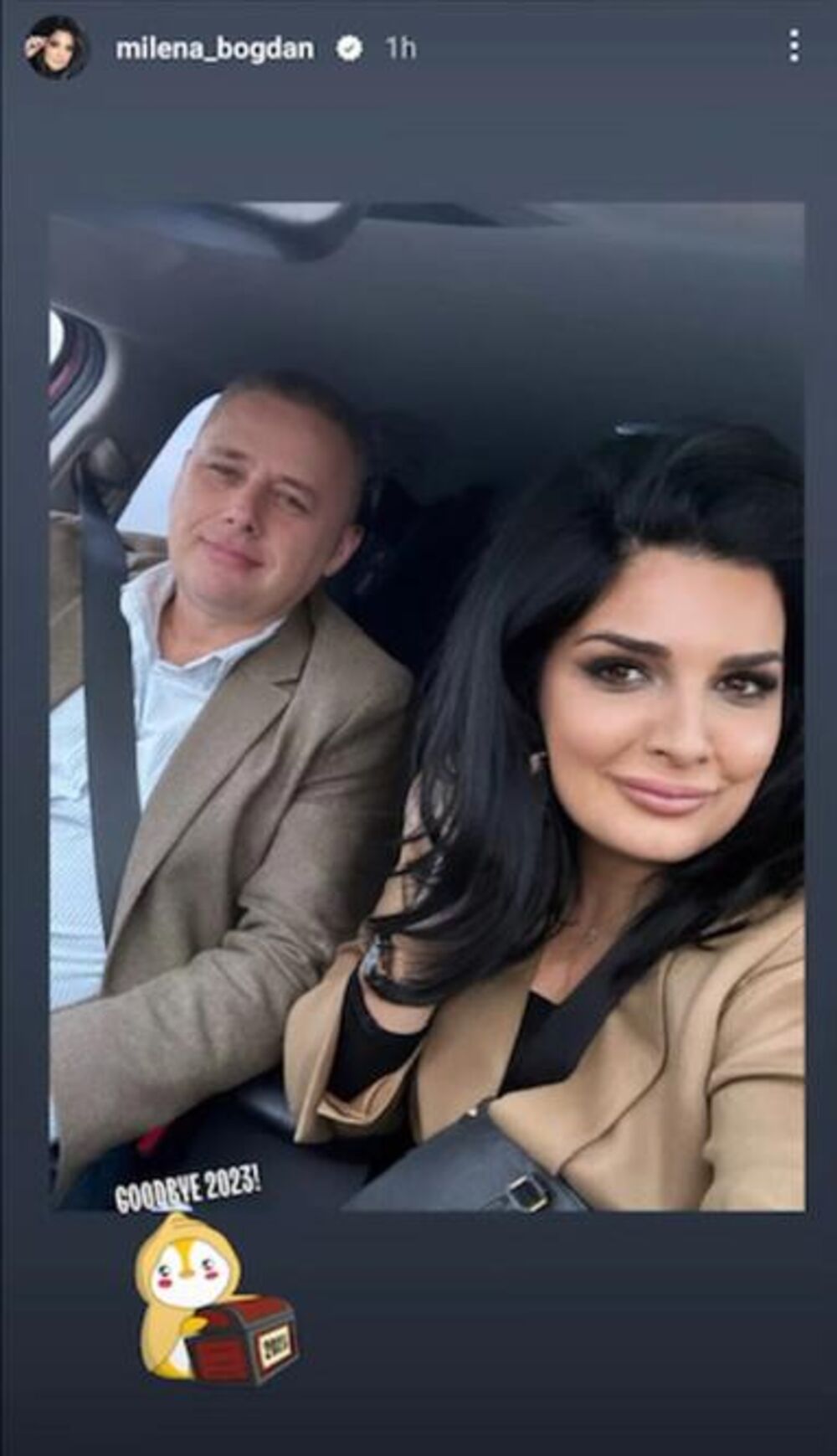 Milena je kratko poručila  'Doviđenja 2023.'