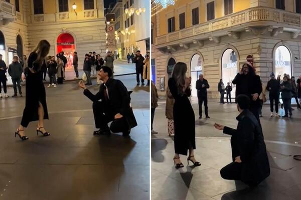ZAPROSIO JE U CENTRU RIMA, ALI OVAKAV SLED DOGAĐAJA NIJE OČEKIVAO: Ovu BRUKU teško da će moći da zaboravi (VIDEO)
