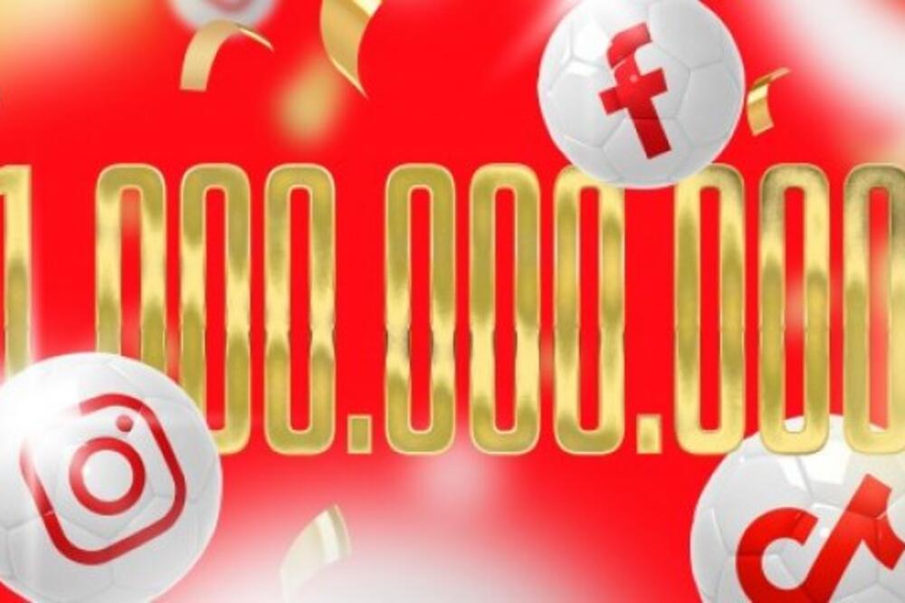 NEZAPAMĆEN JUBILEJ: FK Crvena zvezda dostigao MILIJARDU u 2023. godini!