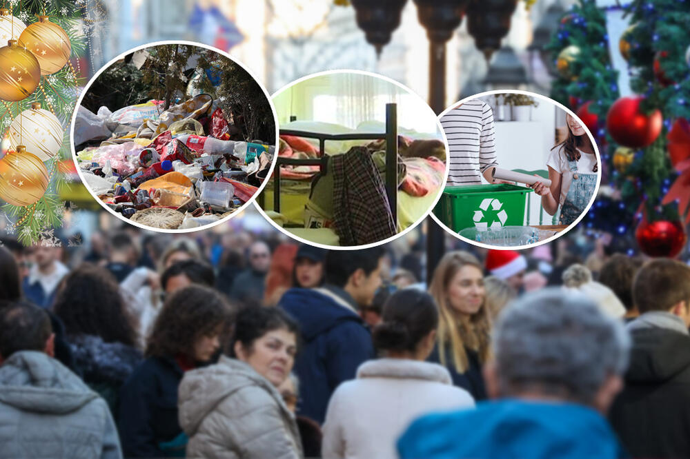 TOKOM PRAZNIKA SE STVARA 25% VIŠE OTPADA NEGO INAČE: Evo kako da ovi dani, osima nama, DONESU RADOST I PLANETI