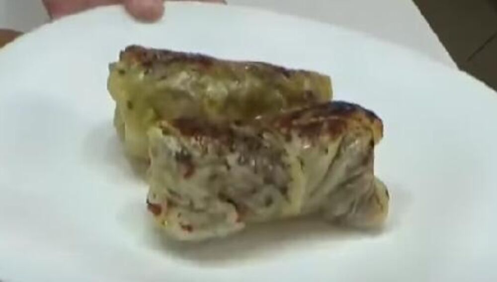 Svetogorska sarma za Badnji dan u tanjiru