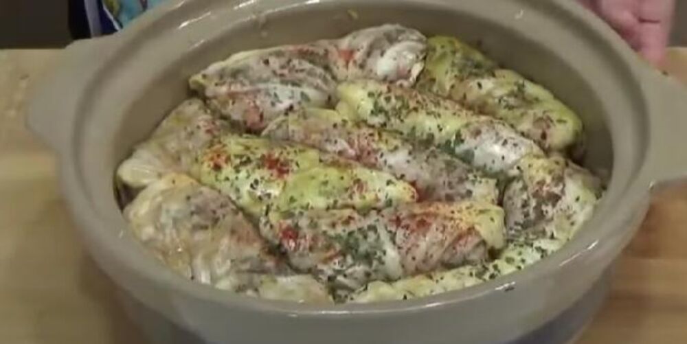 Svetogorska sarma za Badnji dan u šerpi