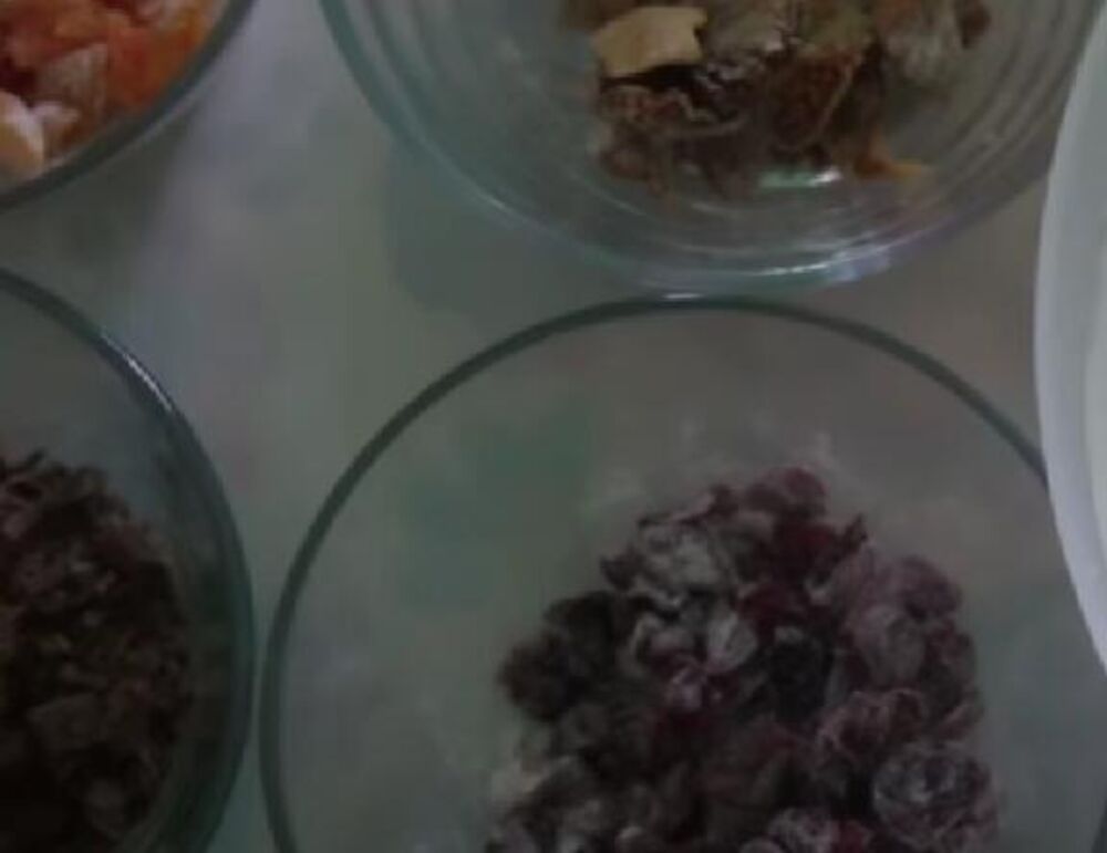 Suvo voće za svetogorski kolač