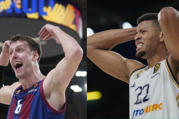 VESELI ODIGRAO PARTIJU SEZONE, BARSELONI DERBI SA REALOM: Evo tabele Evrolige posle kompletnog 18. kola!