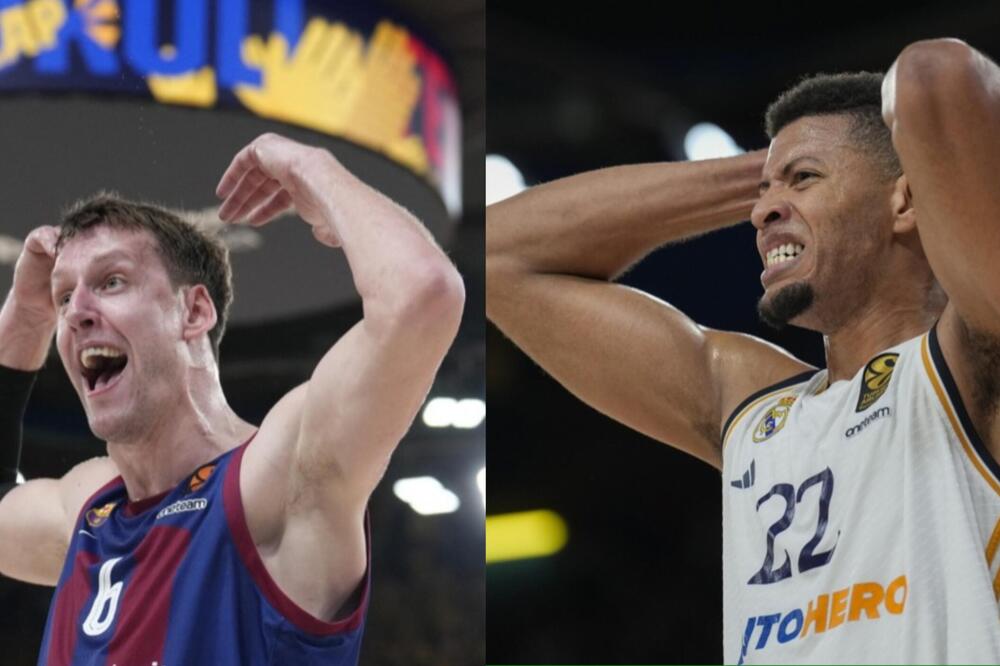 VESELI ODIGRAO PARTIJU SEZONE, BARSELONI DERBI SA REALOM: Evo tabele Evrolige posle kompletnog 18. kola!