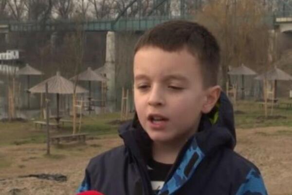 DUŠAN IMA SAMO 8 GODINA I POŠAO JE NA HODOČAŠĆE KAKO BI SKUPIO NOVAC ZA DECU SA ONKOLOGIJE: Uzeo ranac i... (FOTO)