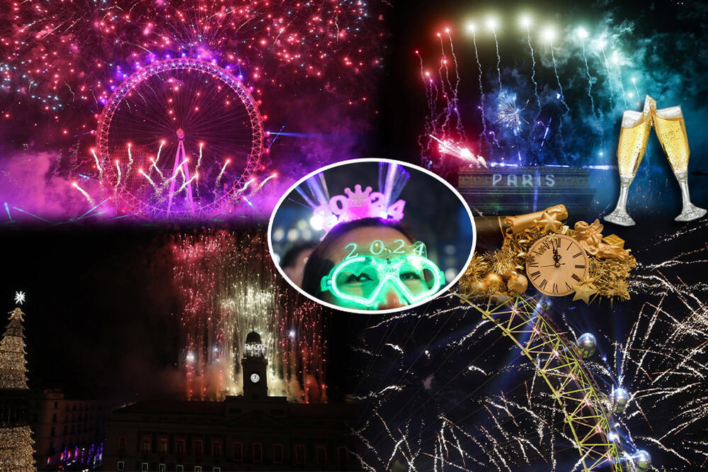 KUPANJE U LEDENOJ VODI, ZABRANJENI VATROMETI, SLAVLJE U POPLAVLJENOM GRADU: Kako se LUDOVALO u Evropi za DOČEK?