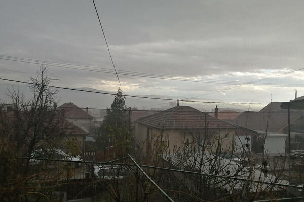 GRAD VELIČINE GRAŠKA PADAO U VRANJU: Meteorolog Stanković otkriva kakvo vreme nas očekuje do Božića