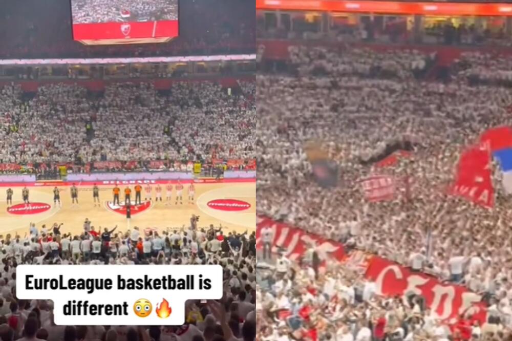 "LUDILO, ŠTETA ŠTO NEMA KOD NAS" - Amerikanci ODUŠEVLJENI atmosferom na derbiju Zvezde i Partizana! (VIDEO)