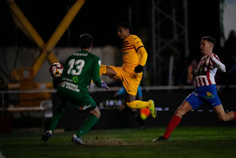 Detalj sa utakmice Barbastra i Barselone