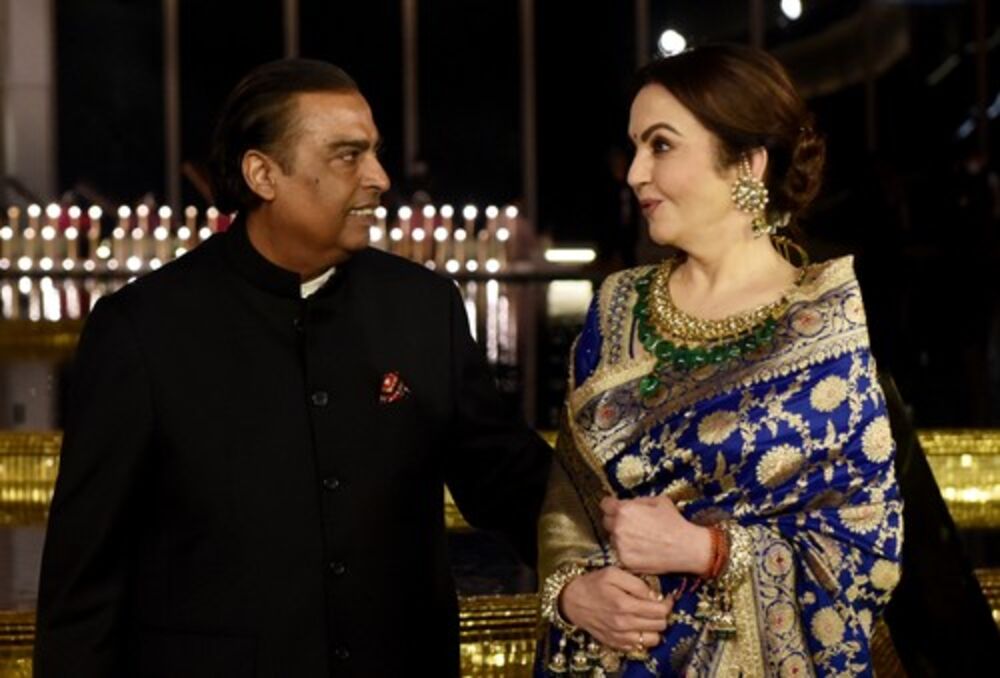 Nita i Mukeš Ambani 