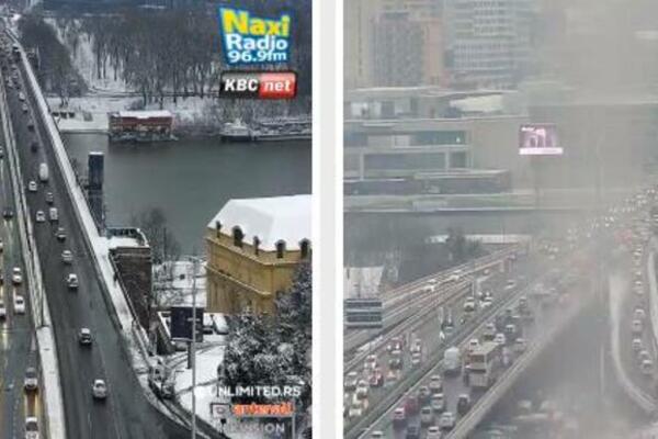 OVO JE SITUACIJA SA GUŽVOM U BEOGRADU POSLE NERADNIH DANA: Pogledajte gde je krkljanac, a gde se LAGANO PROLAZI