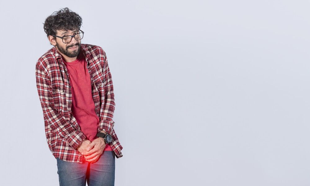 Prostata, Penis, Muškarac