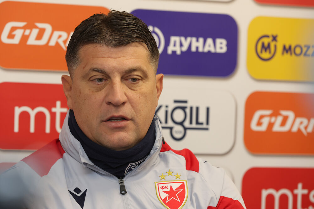 Vladan Milojević na početku zimskih priprema Crvene zvezde