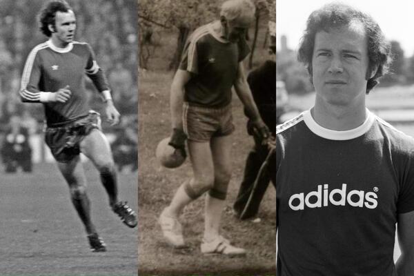 RETKE SLIKE SRBINA KOJI JE TVRDIO DA JE OTAC FRANCA BEKENBAUERA: "Pikao" fudbal u istoj opremi kao Kajzer! (FOTO)