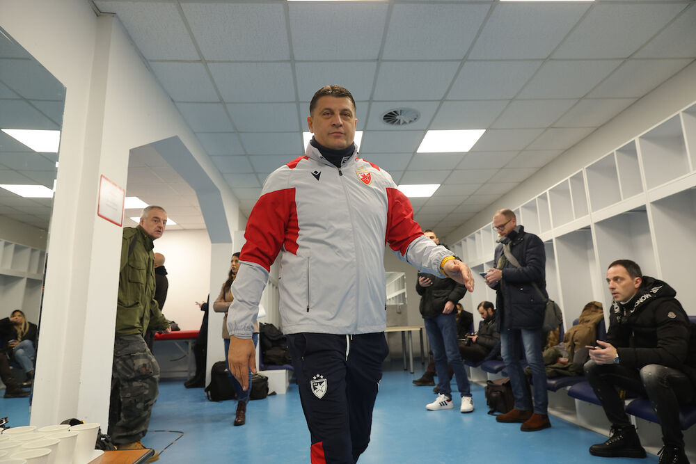 Vladan Milojević na početku zimskih priprema Crvene zvezde,