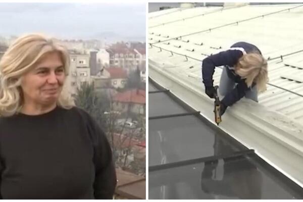 POČELA JE KAO UČENICA, DANAS JE PRAVI MAJSTOR! Nišlijka Vaska radi sve od poda do krova i razbija stereotipe (FOTO)