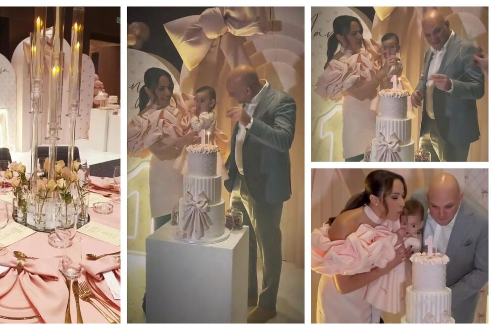 ROZE GALA SLAVLJE POVODOM PRVOG ROĐENDANA ŠABANOVE UNUKE: Mama i ćerka ZASIJALE, Mihajlo ne krije PONOS I SREĆU