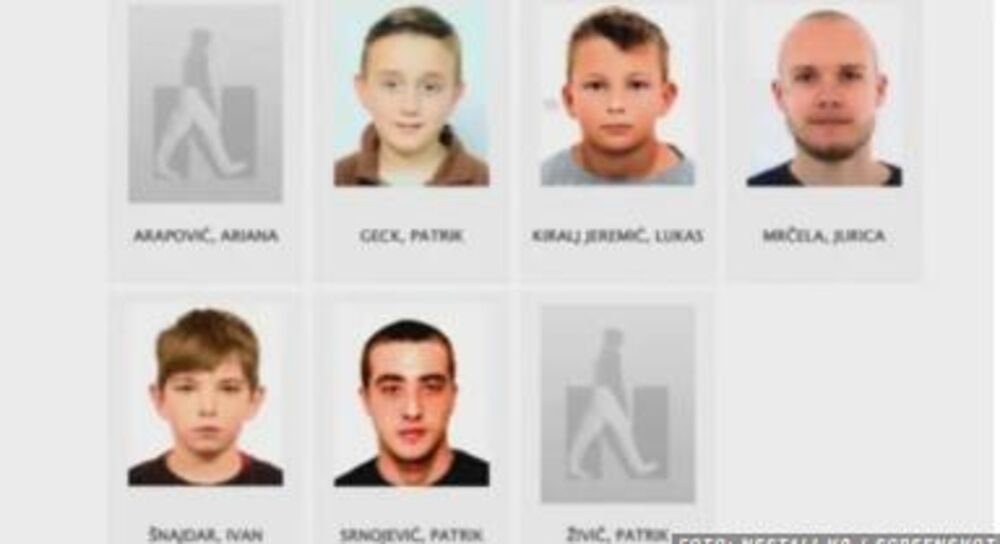 Ivan Šnajdar, Lukas Kiralj Jeremić, Patrik Geck, Nestali, Hrvatska