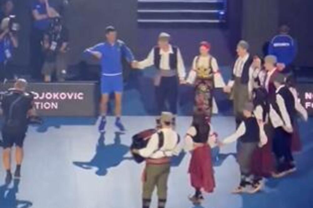 PRAVOSLAVNI ŠOU NA ROD LEJVER ARENI: Đoković se odmah uhvatio u KOLCE, igrao i vicešampion Australijan opena!