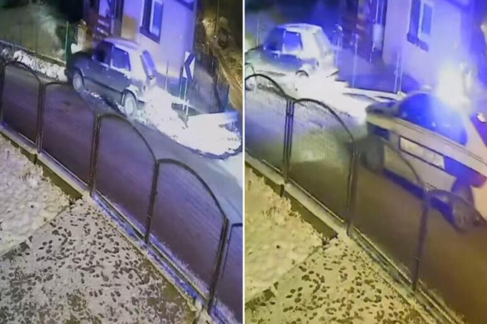 FILMSKA POTERA ZA PIJANIM KLINCEM U VALJEVU: Nije hteo da stane na "stop", pa počeo da BEŽI OD PATROLE (VIDEO)