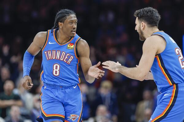 TANDER IGRA BAŠ KAO GROM: Oklahoma potukla Portland do nogu - 62 RAZLIKE! Preuzeli čelo Zapada, Micić igrao (VIDEO)