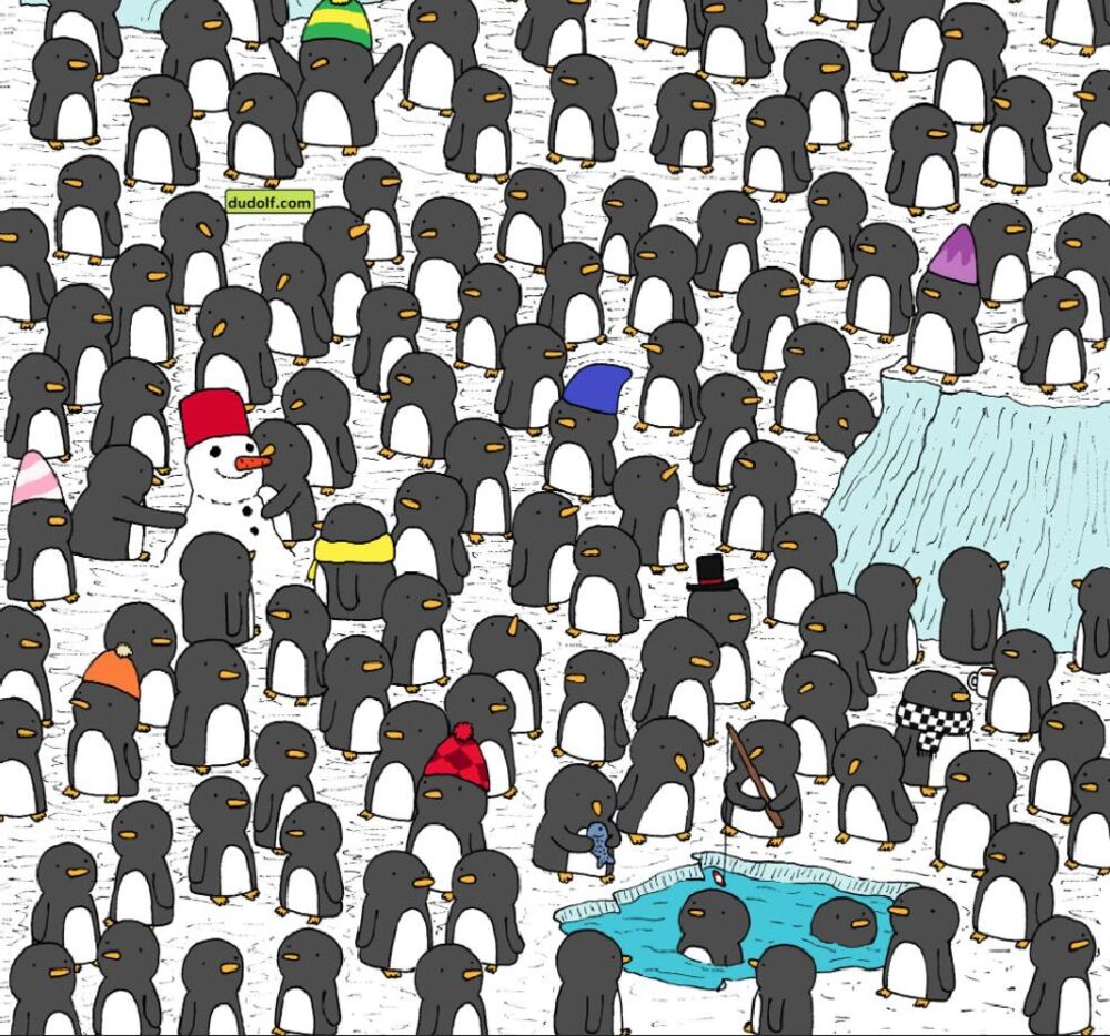 Na fotografiji se vidi gomila pingvina