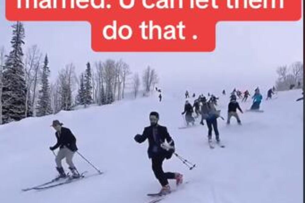 MLADENCI SE ODLUČILI ZA NAJUVRNUTIJE VENČANJE PO NAJVEĆEM MINUSU: Ljudi ZGRANUTI, dok je njihova porodica...(VIDEO)