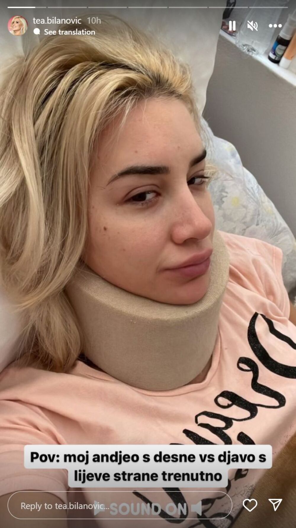 Teodora Tea Bilanović doživela nezgodu na zimovanju