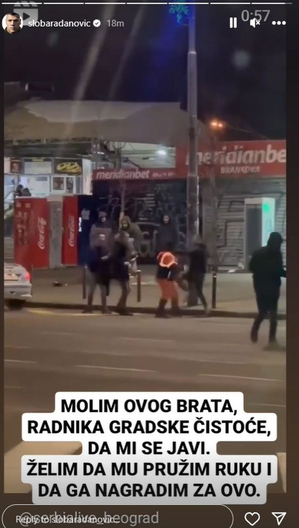 Objava Slobe Radanovića
