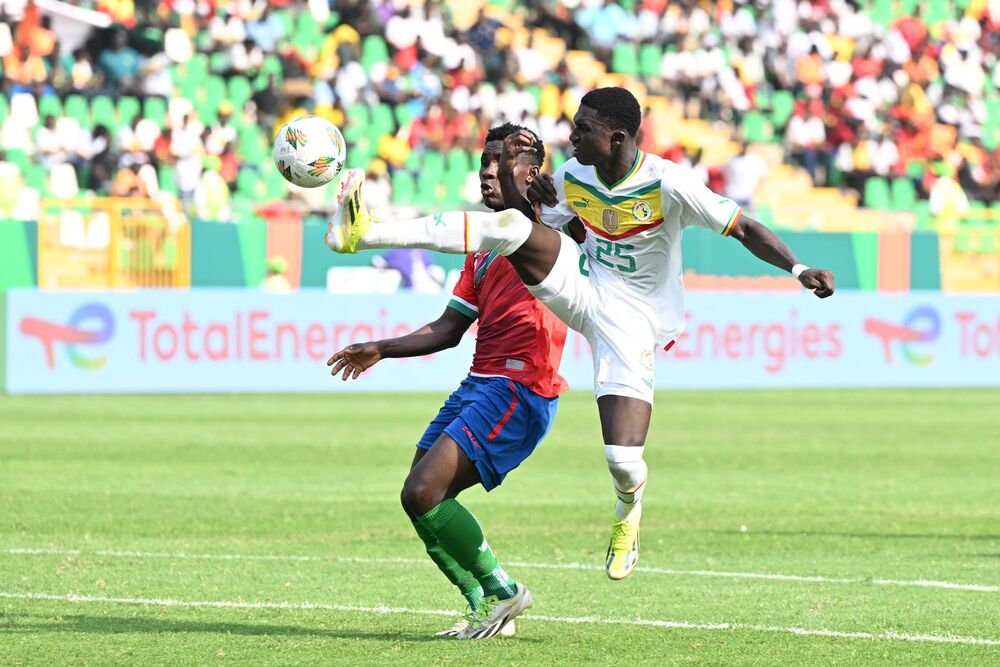 Detalj sa utakmice Senegala i Gambije