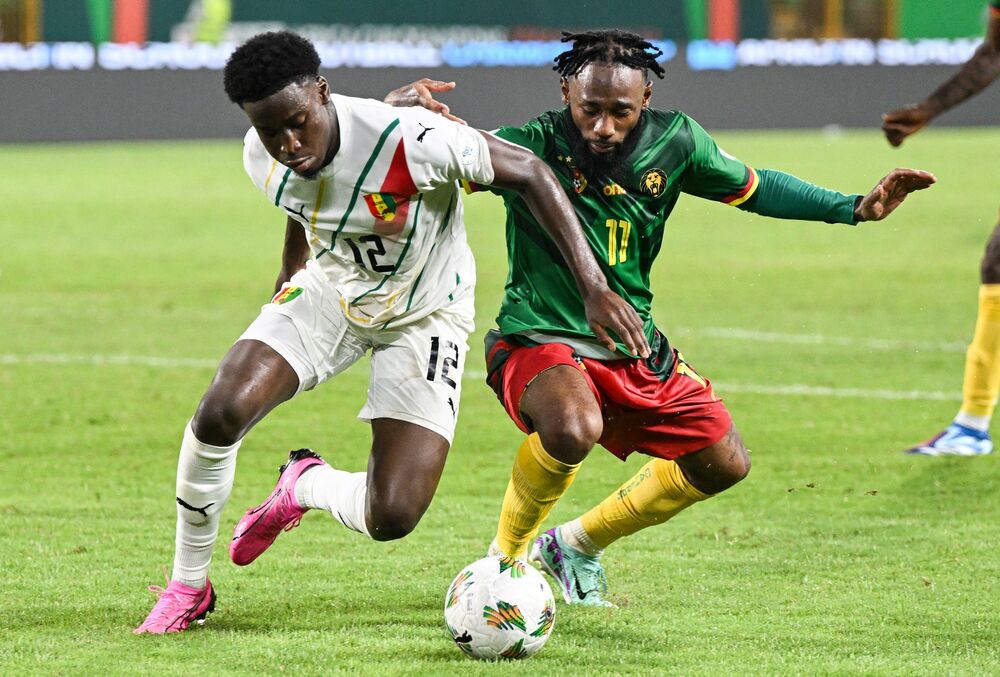 Detalj sa utakmice Kameruna i Gvineje