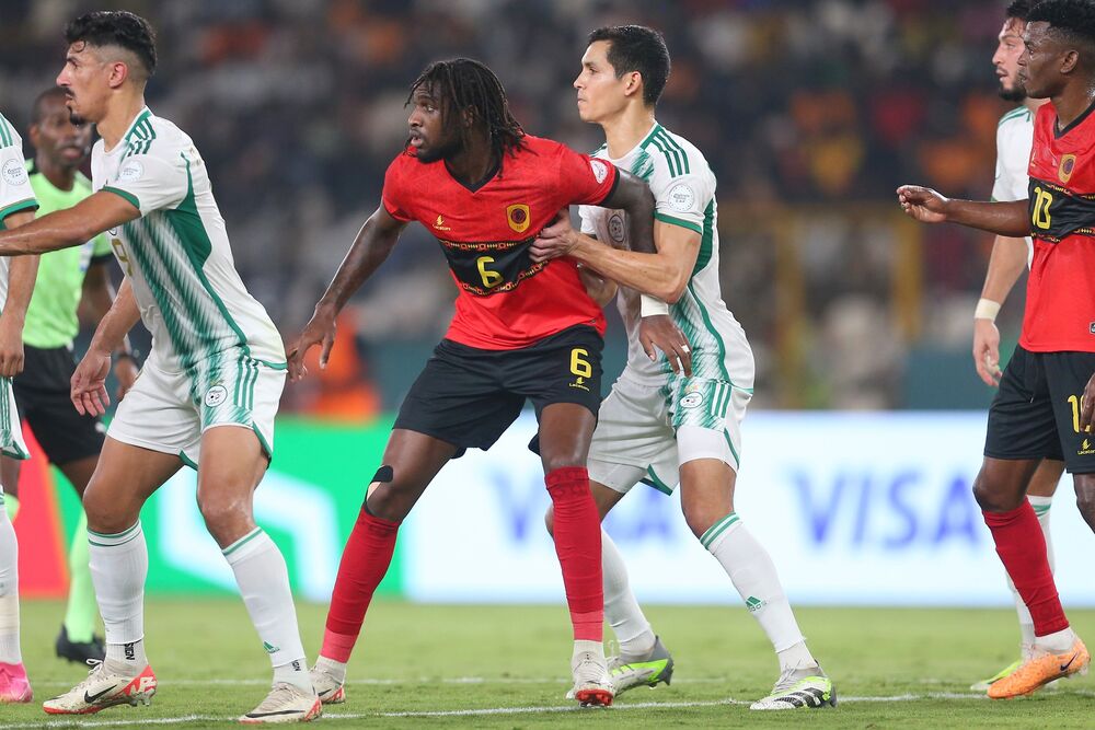 Detalj sa utakmice Alžira i Angole