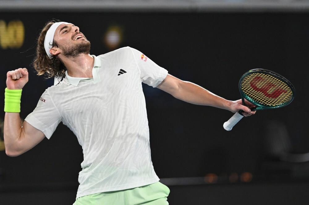 CICIPAS JEDVA PREŽIVEO AUSTRALIJANCA: Finalista iz 2024. posle velike drame prošao u treće kolo!