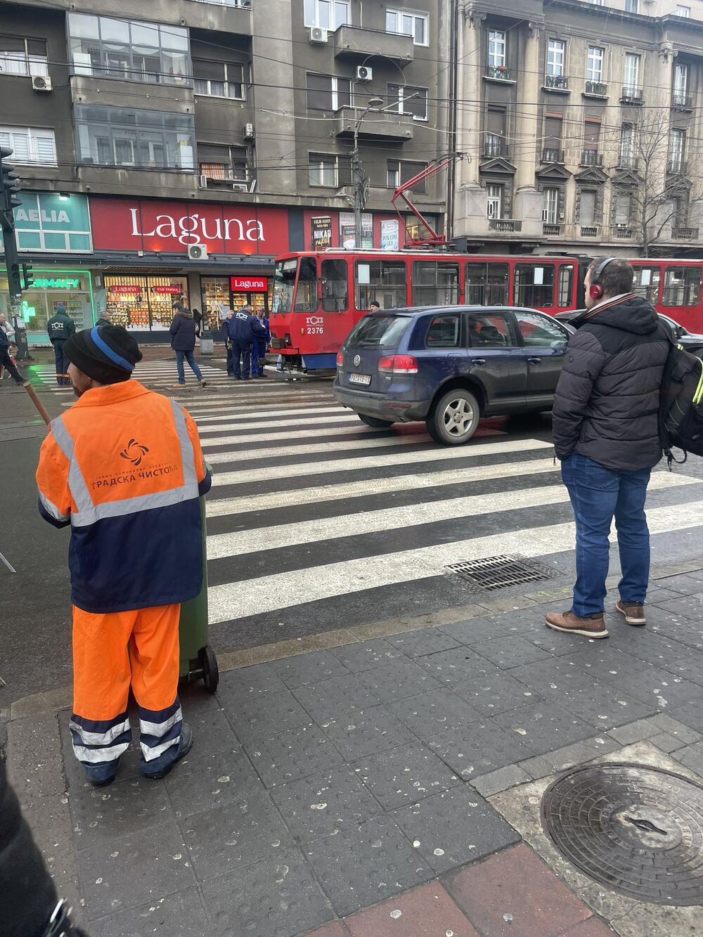 Tramvaj ispao iz šina