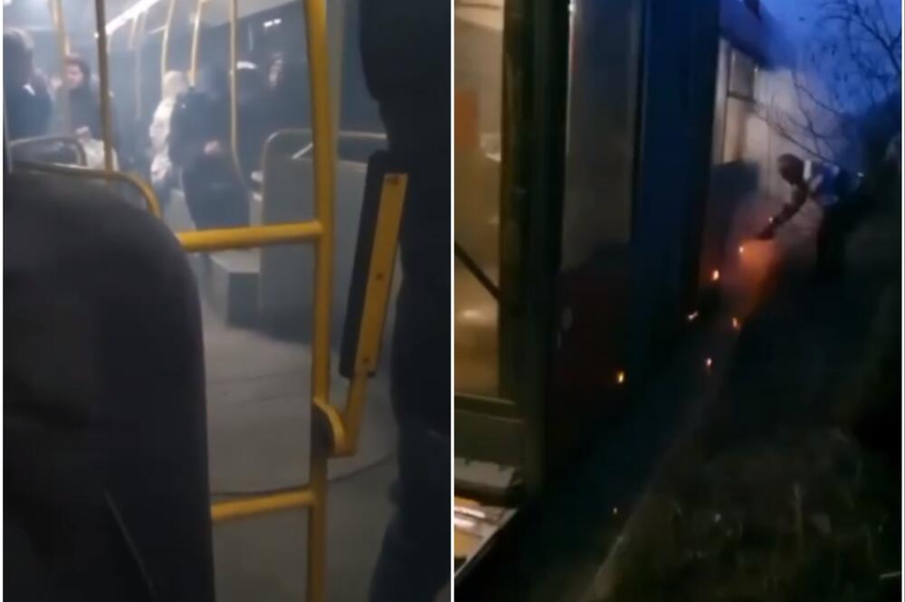 ZAPALIO SE AUTOBUS NA OBRENOVAČKOM PUTU: Kuljao dim na LINIJI 511, vozač ODMAH REAGOVAO! (VIDEO)