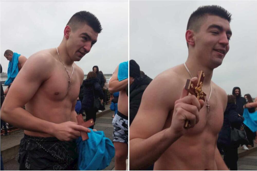 "POLICAJCU I SRBINU NIŠTA NIJE TEŠKO": Pobednik BOGOJAVLJENSKOG PLIVANJA za Espreso poručio OVO! (FOTO)