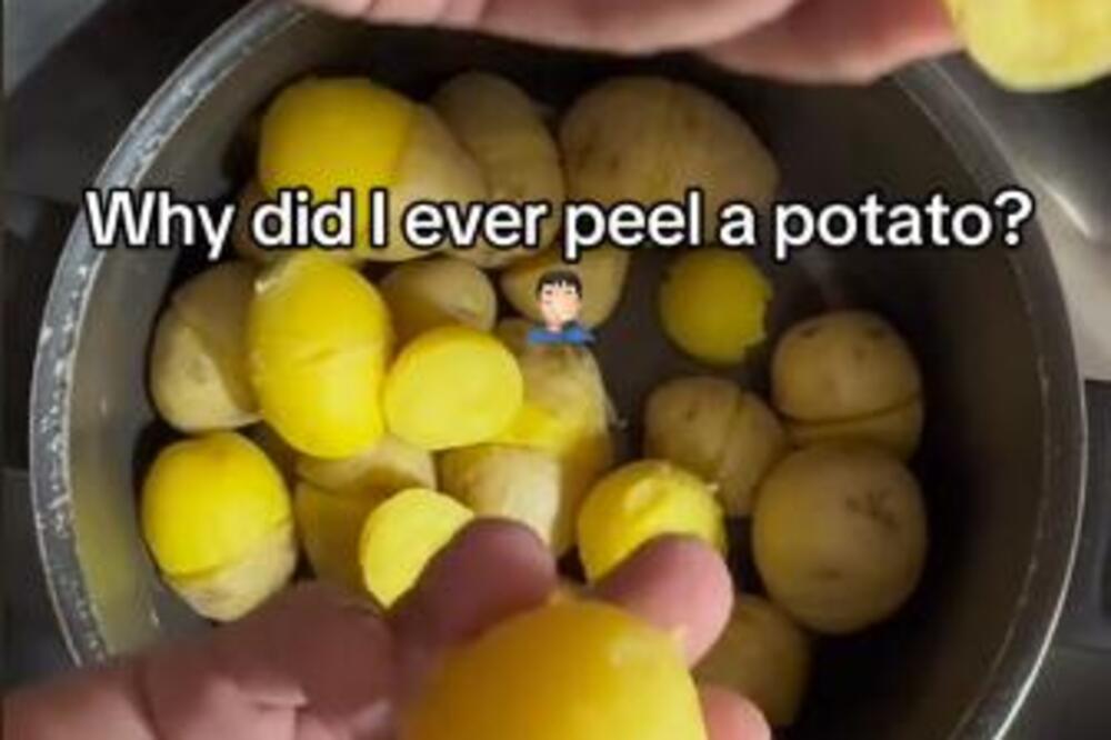 CAKA ZA NAJBRŽE GULJENJE KROMPIRA BEZ NOŽA: Domaćice su ODLEPILE za ovom efikasnom metodom - ništa lakše (VIDEO)