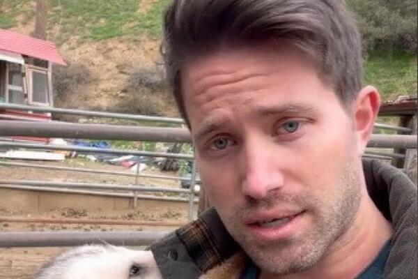 LJUDI ODUŠEVLJENO GLEDAJU STVORENJE KOJE DRŽI OVAJ ČOVEK I VI ĆETE: Našao ga na ulici, a sad ga čuva kao LJUBIMCA