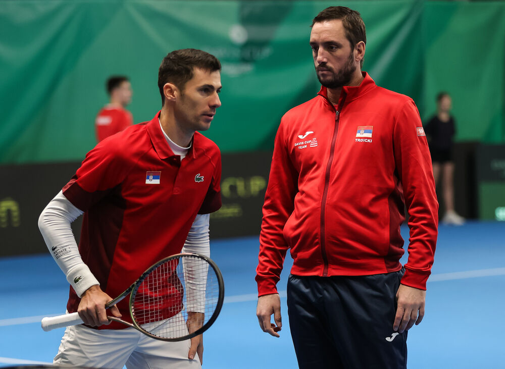 Nikola Ćaćić i Viktor Troicki
