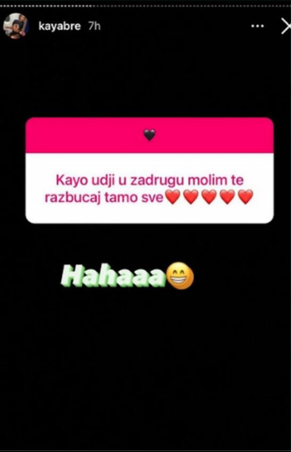 Objava na Instagramu