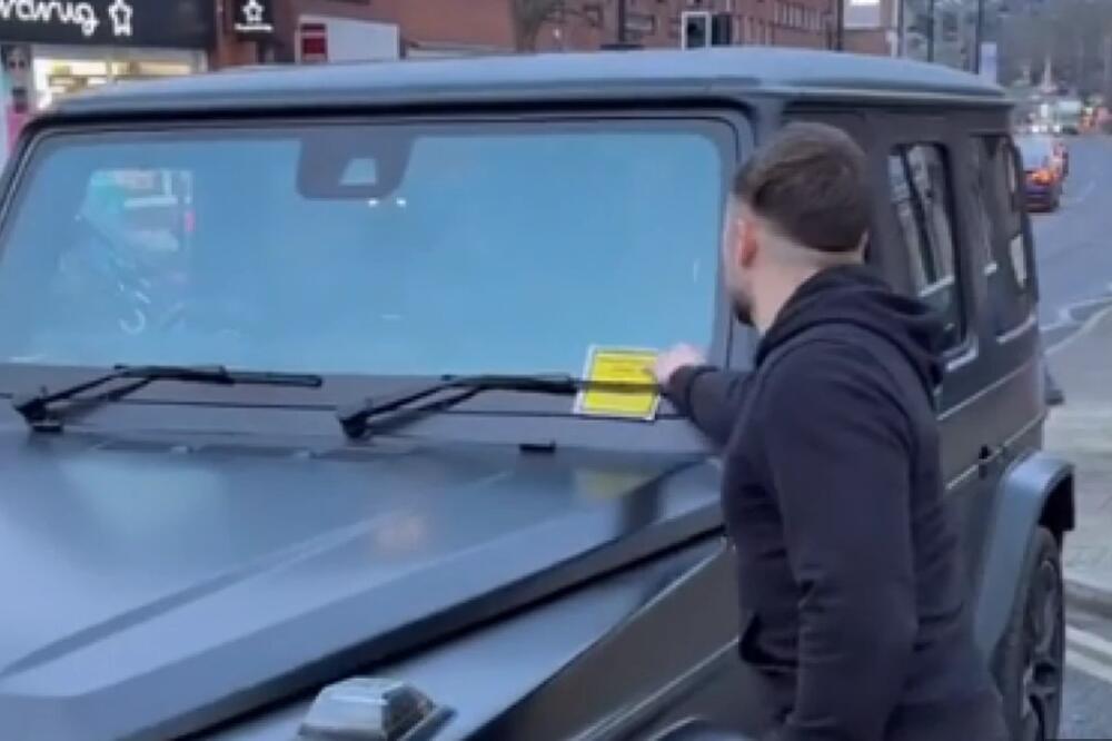 BAHATI BOGATAŠ SE PARKIRA GDE GOD POŽELI: Njegova reakcija na KAZNU RAZBESNELA je ljude NA MREŽAMA - je li REALNO?
