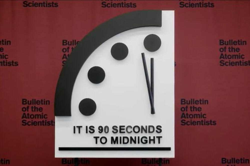 "SAT SUDNJEG DANA" ZA 2024. GODINU POSTAVLJEN NA 90 SEKUNDI DO PONOĆI: Nikada nije bio BLIŽE, a evo šta PREDSTAVLJA