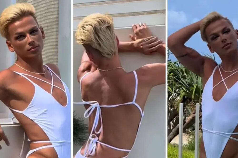 UVREDE NA RAČUN INFLUENSERA KOJI NOSI ŽENSKE BIKINIJE SAMO SE NIŽU! OGLASILA SE KOMPANIJA: Govor MRŽNJE ne prestaje