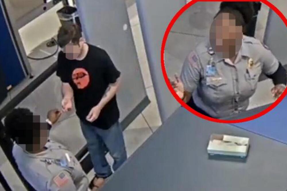 NA AERODROMU JE PROLAZIO SIGURNOSNU KONTROLU, RADNICA MU DALA PAPIR: Pisala je samo 1 reč i odmah je dobila otkaz