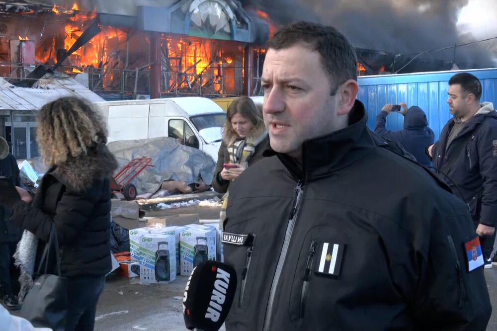 "POKUŠAVAMO DA SPASIMO ŠTO VIŠE, ALI..." Načelnik sektora za vanredne situacije o požaru u Bloku 70